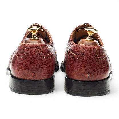 Tan Brown Grain Leather UK 9 F