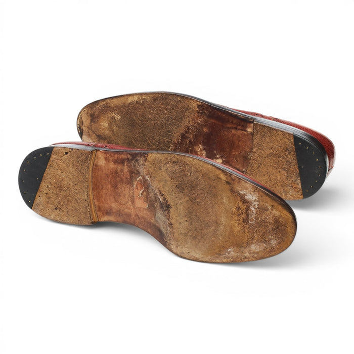 Tan Brown Grain Leather UK 9 F