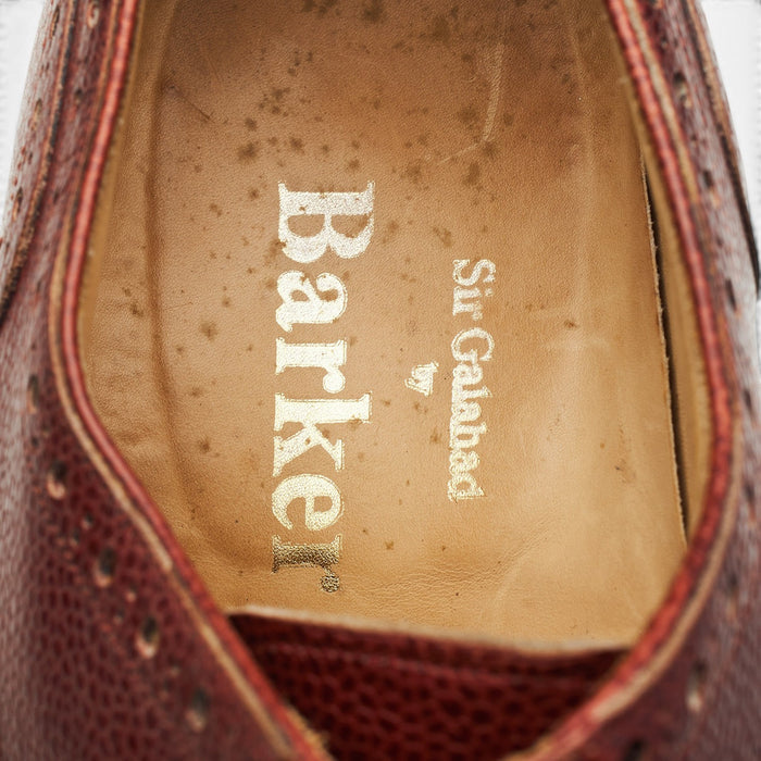 Tan Brown Grain Leather UK 9 F