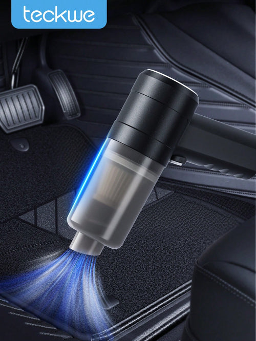 Teckwe Car Vacuum Cleaner,Wireless Handheld Household Car Vacuum Cleaner,Mini Dust Blower For Home & Auto,Strong Suction & Rechargeable