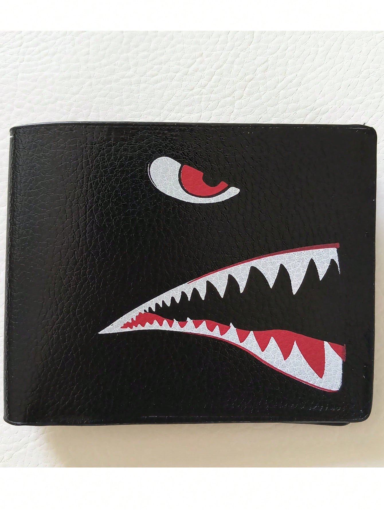 Teen Boys Cool Wallet Funny Wallets Men's Short Wallet Money Clip Pu Leather Horizontal Wallet Coin Purse Credit Id Card Cash Holder Black Blocking Cute Kawaii Aesthetic Wallets With Coin Pocket Id Wi
