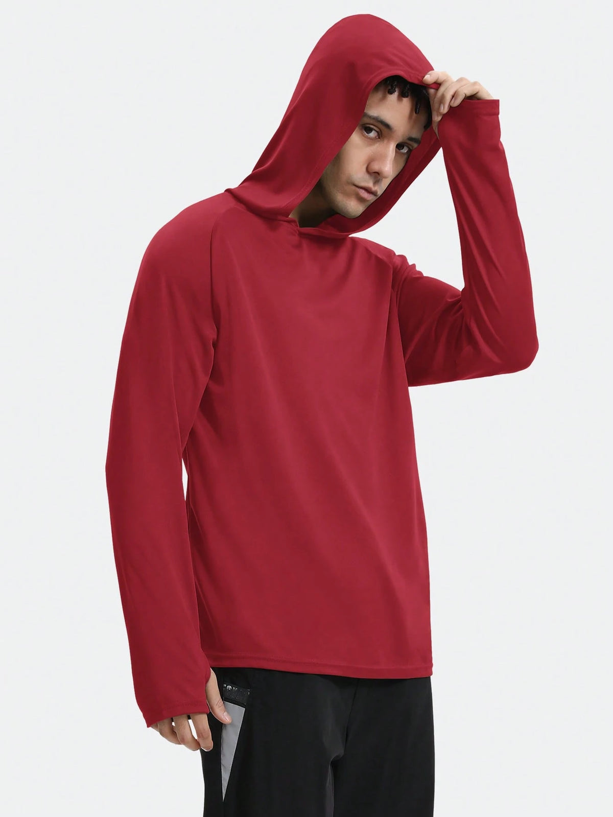 TELALEO 5 Pack Men's Gym Workout Active Long Sleeve Pullover Lightweight Hoodie Casual Hooded Sweatshirts