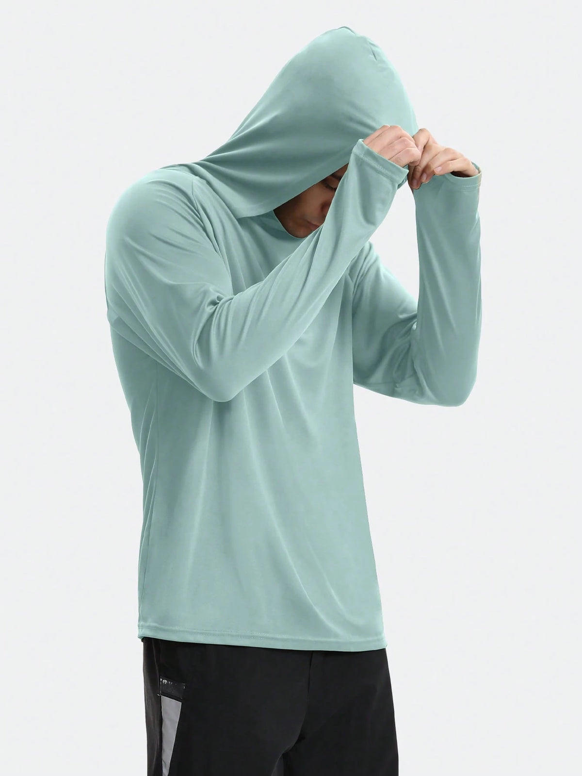 TELALEO 5 Pack Men's Gym Workout Active Long Sleeve Pullover Lightweight Hoodie Casual Hooded Sweatshirts