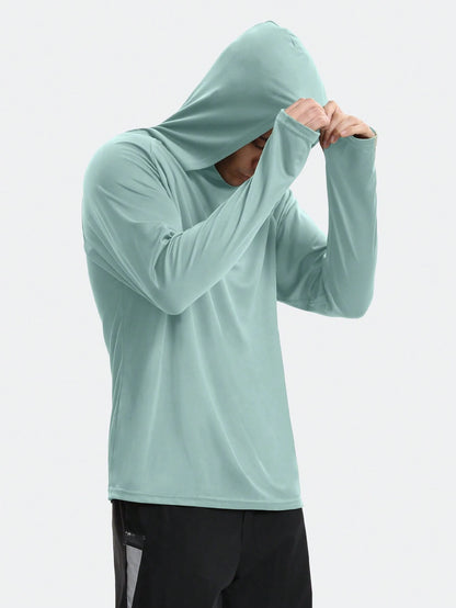 TELALEO 5 Pack Men's Gym Workout Active Long Sleeve Pullover Lightweight Hoodie Casual Hooded Sweatshirts