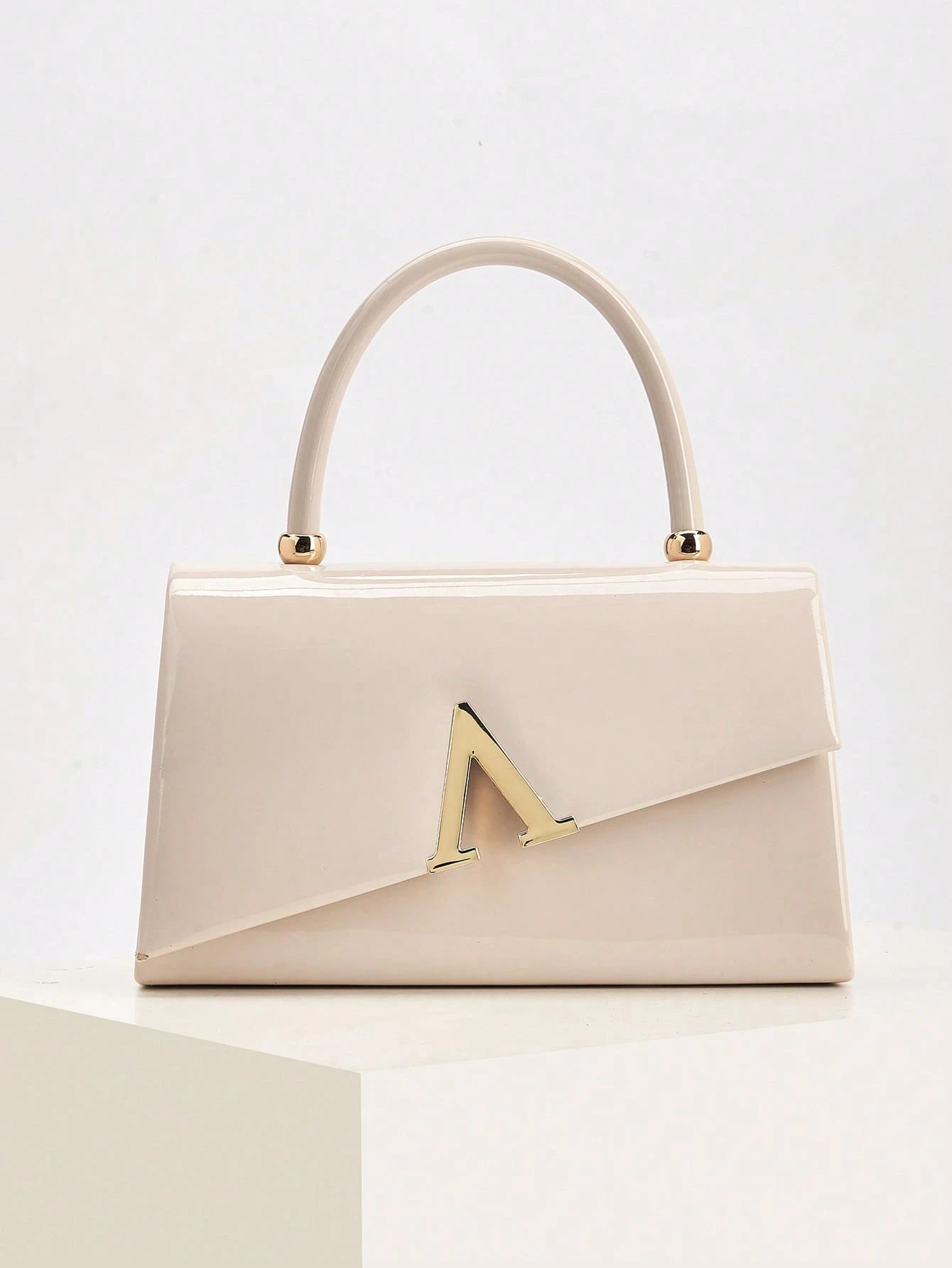 This Charming And Understated Luxury Solid Color Mirror PU Leather Clutch Bag Is Lightweight And Portable, Making It An Ideal Choice For Teenagers, Women, College Students, Young Professionals And Whi