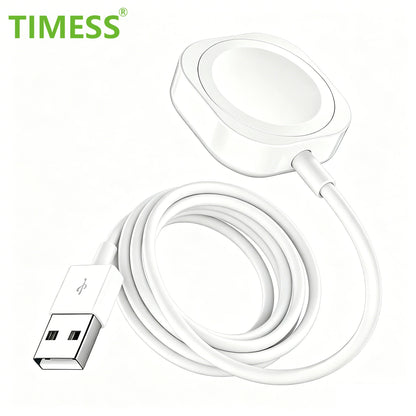 TIMESS-Fast Wireless Watch Charger, Compatible With Watch Series Ultra 10 9 8 7 SE, Smart Watch 6 5 4 3 2 1, USB Or TYPE C Charging Cable