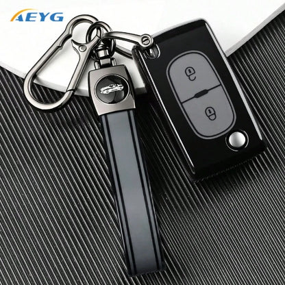 TPU Car Key FOB Case Cover For Peugeot 207 307 308 407 408 3008 5008 Citro En C2 C3 C4 C5 C6 C8