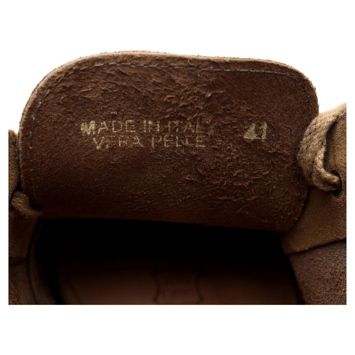 'Type 01' Sand Suede Chukka Boots UK 7 EU 41