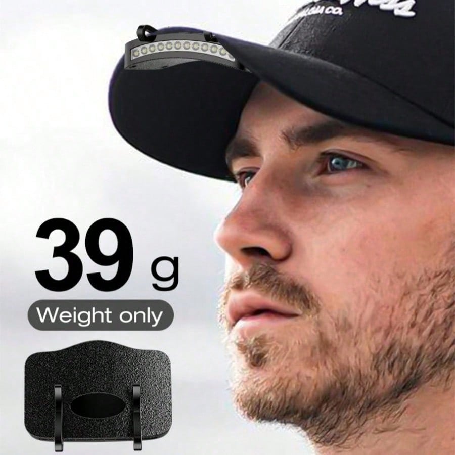 Ultra Bright LED Headlights- Clip On Hat Flashlight, Outdoor Lighting, Suitable For Outdoor Fishing, Camping, And Hunting! Christmas Gift