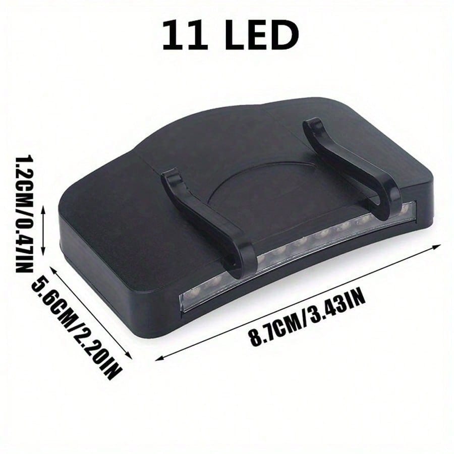 Ultra Bright LED Headlights- Clip On Hat Flashlight, Outdoor Lighting, Suitable For Outdoor Fishing, Camping, And Hunting! Christmas Gift
