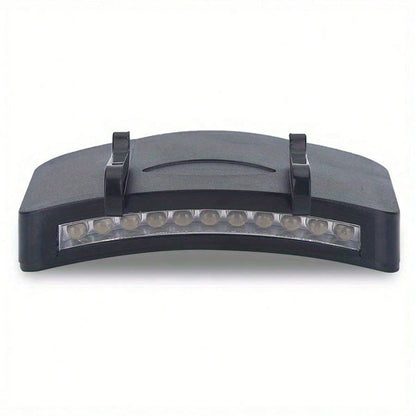 Ultra Bright LED Headlights- Clip On Hat Flashlight, Outdoor Lighting, Suitable For Outdoor Fishing, Camping, And Hunting! Christmas Gift