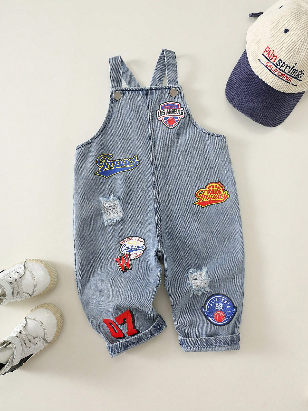 Unisex Newborn Baby Boy/Girl, Toddler Autumn/Winter Fashion Cute Denim Overalls, Baby Winter Clothes, Streetwear, Halloween