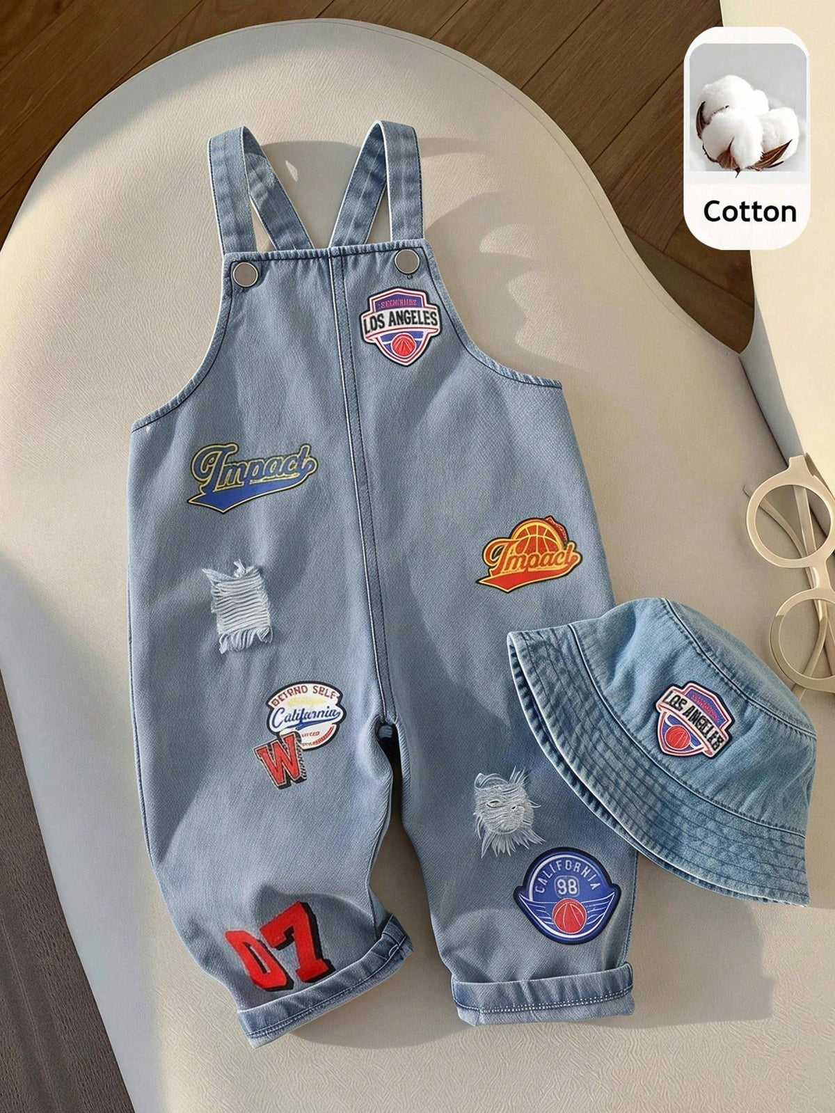 Unisex Newborn Baby Boy/Girl, Toddler Autumn/Winter Fashion Cute Denim Overalls, Baby Winter Clothes, Streetwear, Halloween