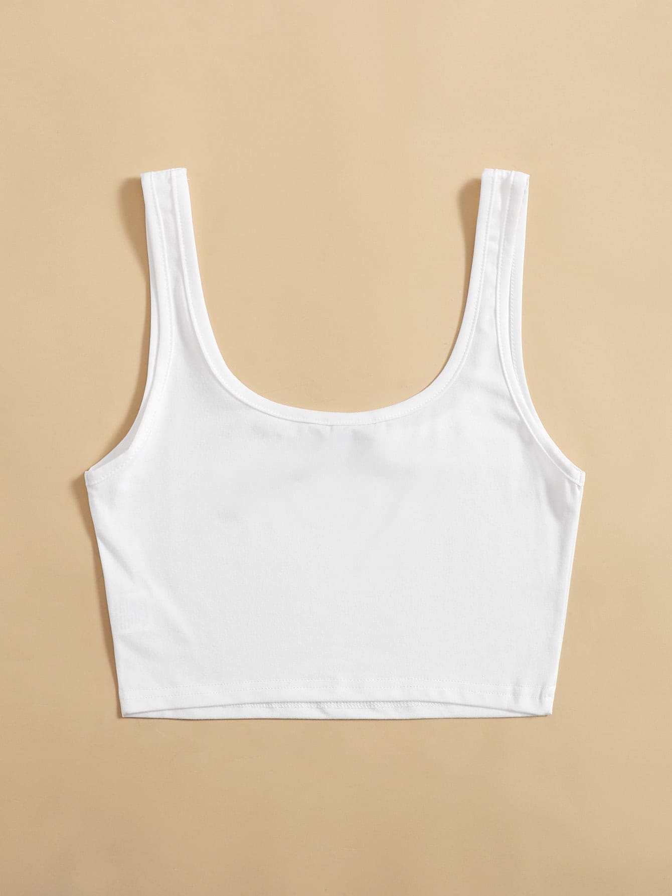 Unity Solid Crop Tank Top