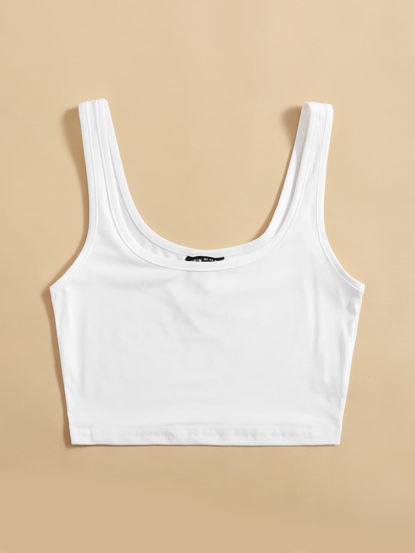 Unity Solid Crop Tank Top