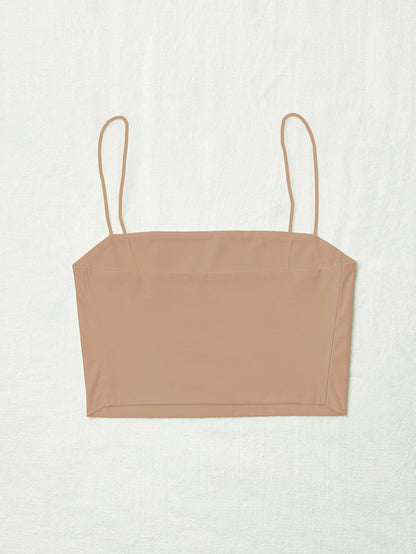 Unity Solid Slim Cami Crop Top