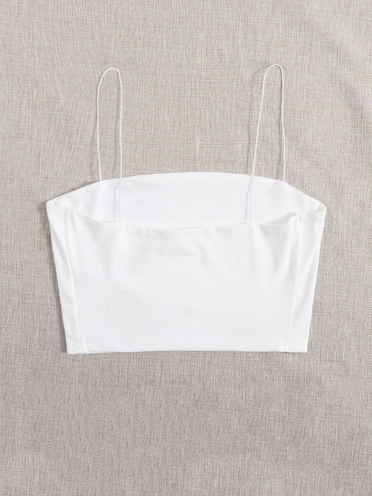 Unity Solid Slim Cami Crop Top
