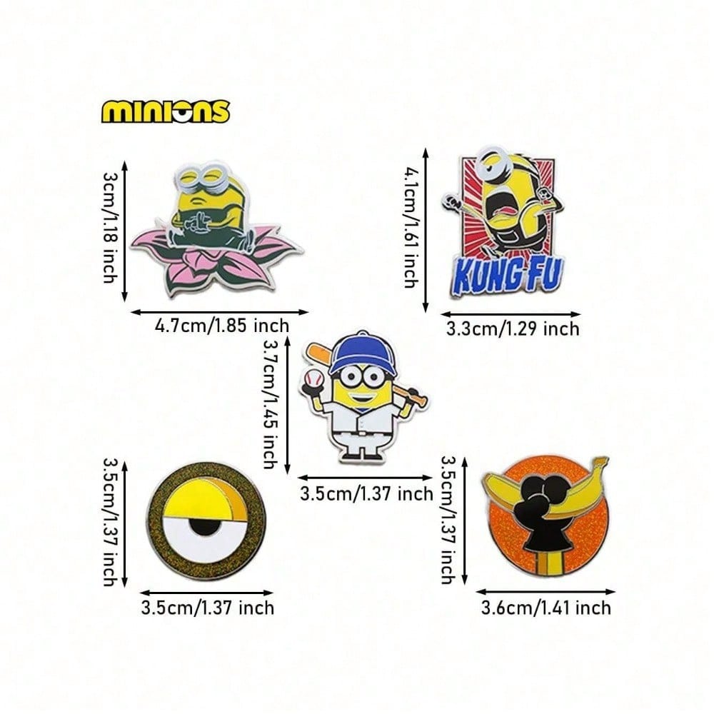 Universal 1PC Officially Licensed Enamel Pin Deluxe Collectible Aluminum Metal Badge Brooch Fun Unique Gift For Daily Wear Valentine's Day