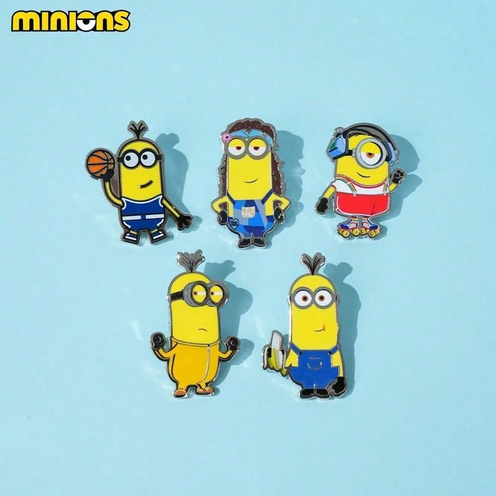 Universal 1PC Officially Licensed Enamel Pin Deluxe Collectible Aluminum Metal Badge Brooch Fun Unique Gift For Daily Wear Valentine's Day