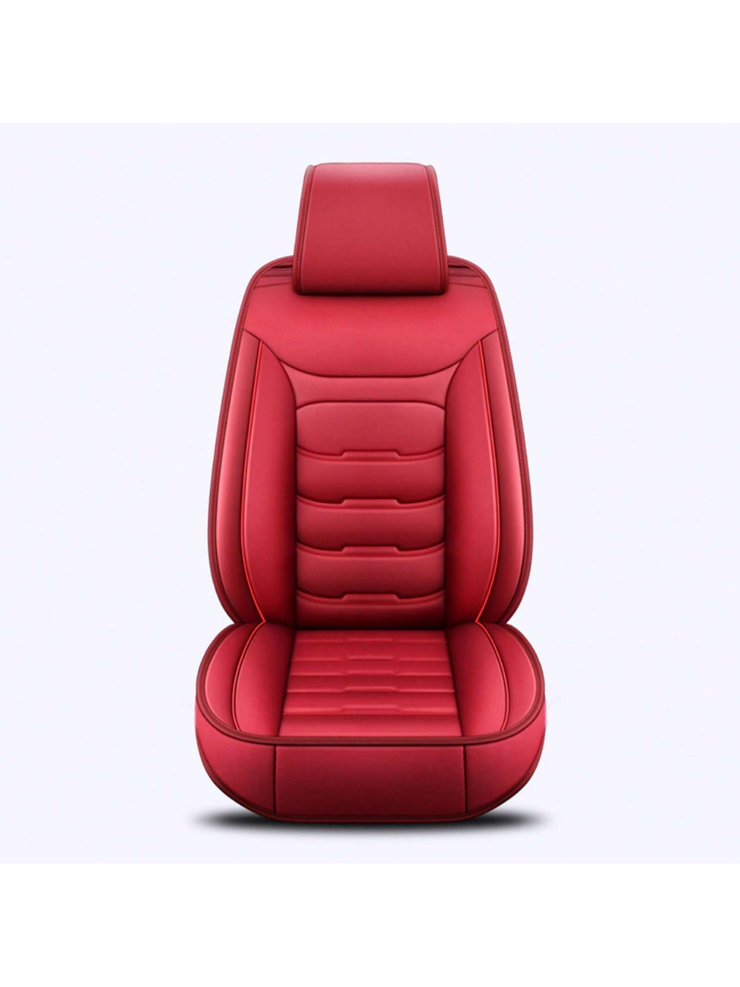 Universal 5 Seat Car Cover PU Leather Seat Covers Full Set Waterproof For Car Sedan SUV Truck Front And Rear Seat Cover Protector, C0102