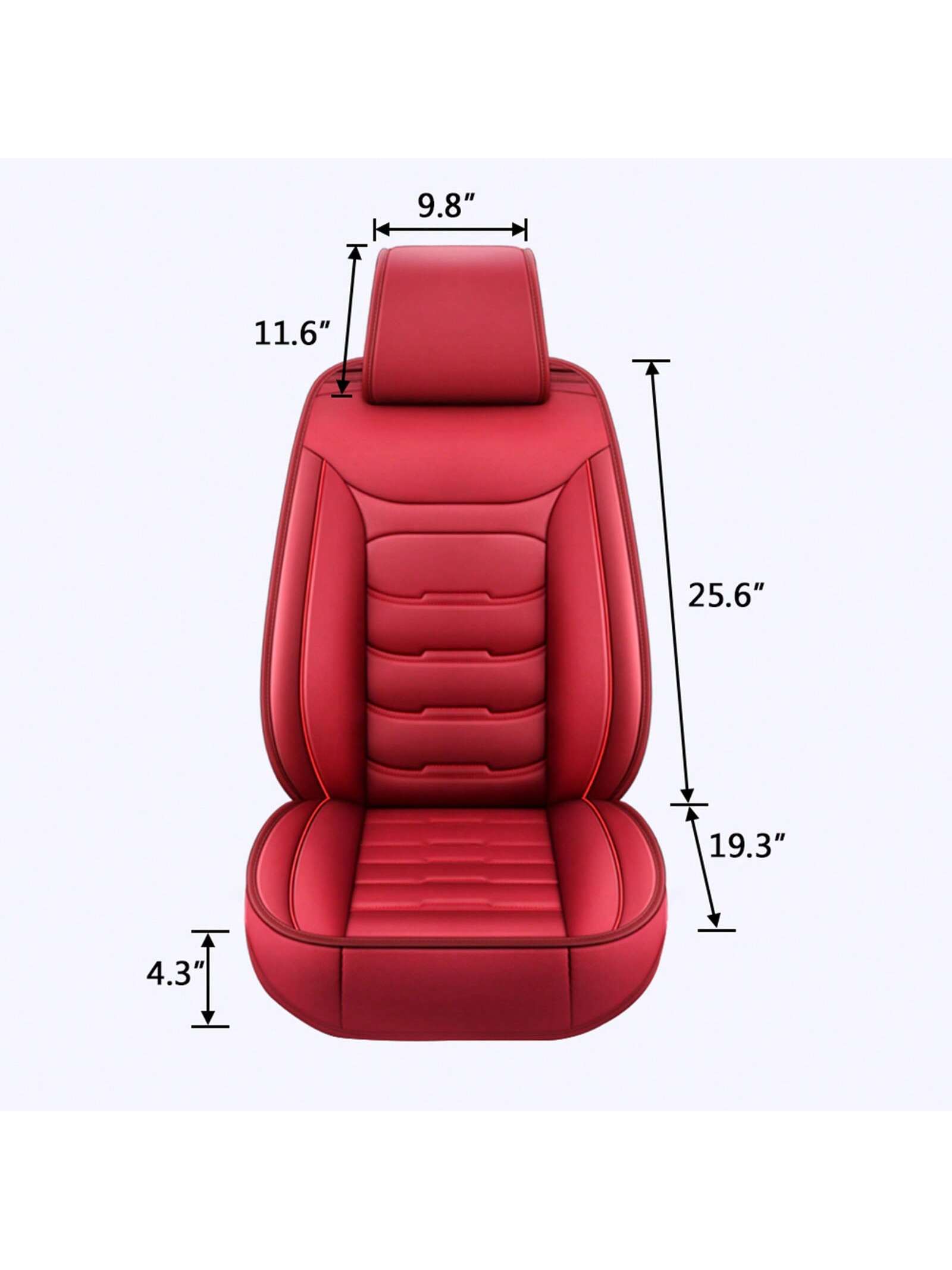 Universal 5 Seat Car Cover PU Leather Seat Covers Full Set Waterproof For Car Sedan SUV Truck Front And Rear Seat Cover Protector, C0102