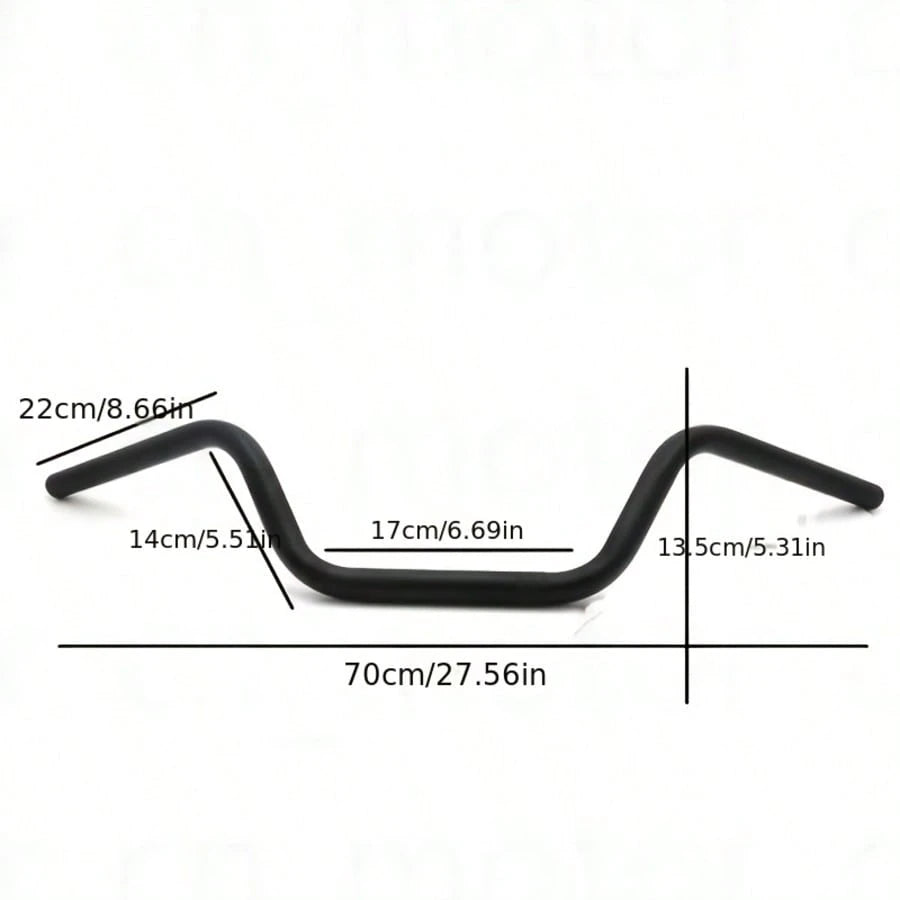 Universal 7/8 Inch (22mm) Motorcycle Drag Bar, Fits Most Models