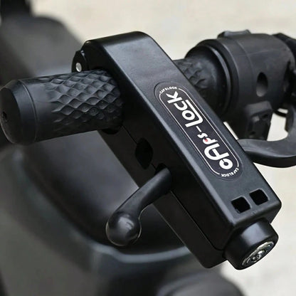 Universal Anti-Theft Handlebar Throttle Lock Head Lock For Electric Scooter Motorcycle Bicycle Electric Bike Handlebar Brake Lock Plastic Material