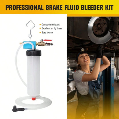 Universal Auto Brake Fluid Extractor, Car Oil Change Tool, Car Brake Fluid Replacement Tool, Vacuum Bleeder Extractor For Car, Motorcycle, Truck, RV, Vehicle