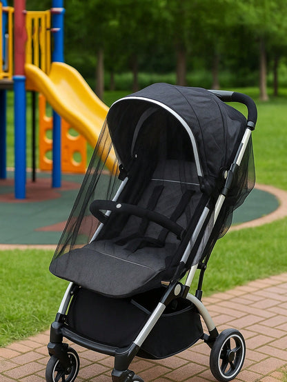 Universal Mosquito Repellent Net Cover For Baby Strollers, All-Season Insect And Sun Protection, Baby Stroller Outdoor Travel Protection Net