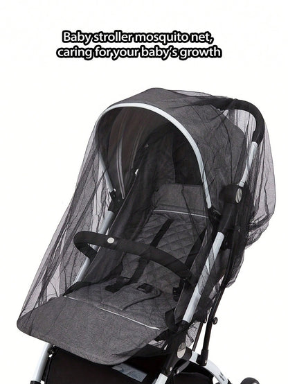 Universal Mosquito Repellent Net Cover For Baby Strollers, All-Season Insect And Sun Protection, Baby Stroller Outdoor Travel Protection Net