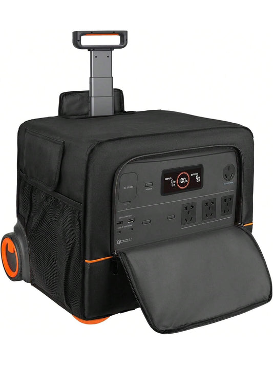 ​​Upgraded Generator Dust Cover Compatible With Solar Generator Models 2000 Plus 400W/3000 PRO 400W/Jackery Explorer Kit 4000 Plus, Water Resistant Protective Cover For Solar Generator Accessories