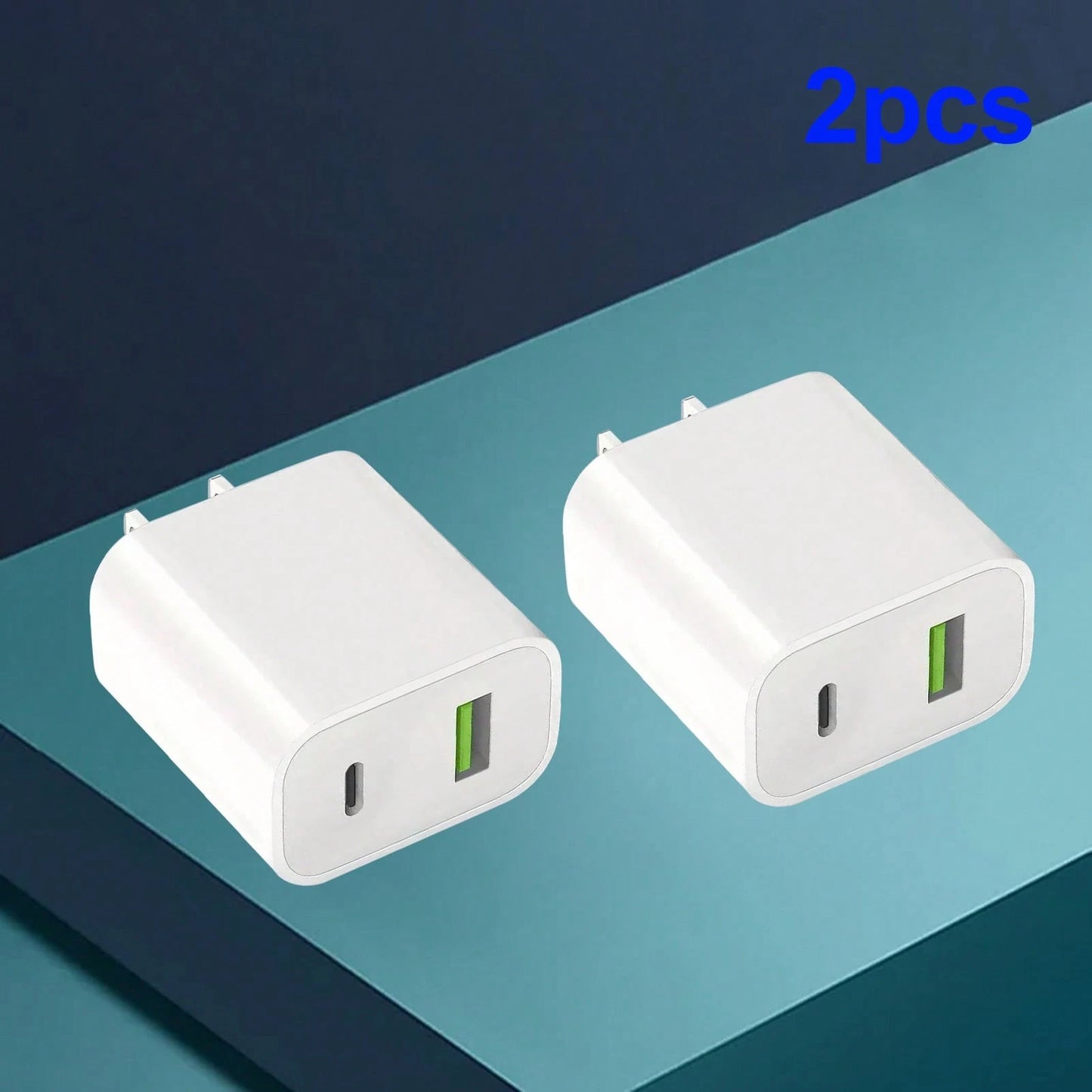 USB C Wall Charger Block, Dual Port Power Delivery Fast Type C Charging Block Plug Adapter For I Phone 15/16/Plus/Pro/Pro Max With 4FT Cable Suitable For Travel, Office, Dorm, And Home Multi-Port
