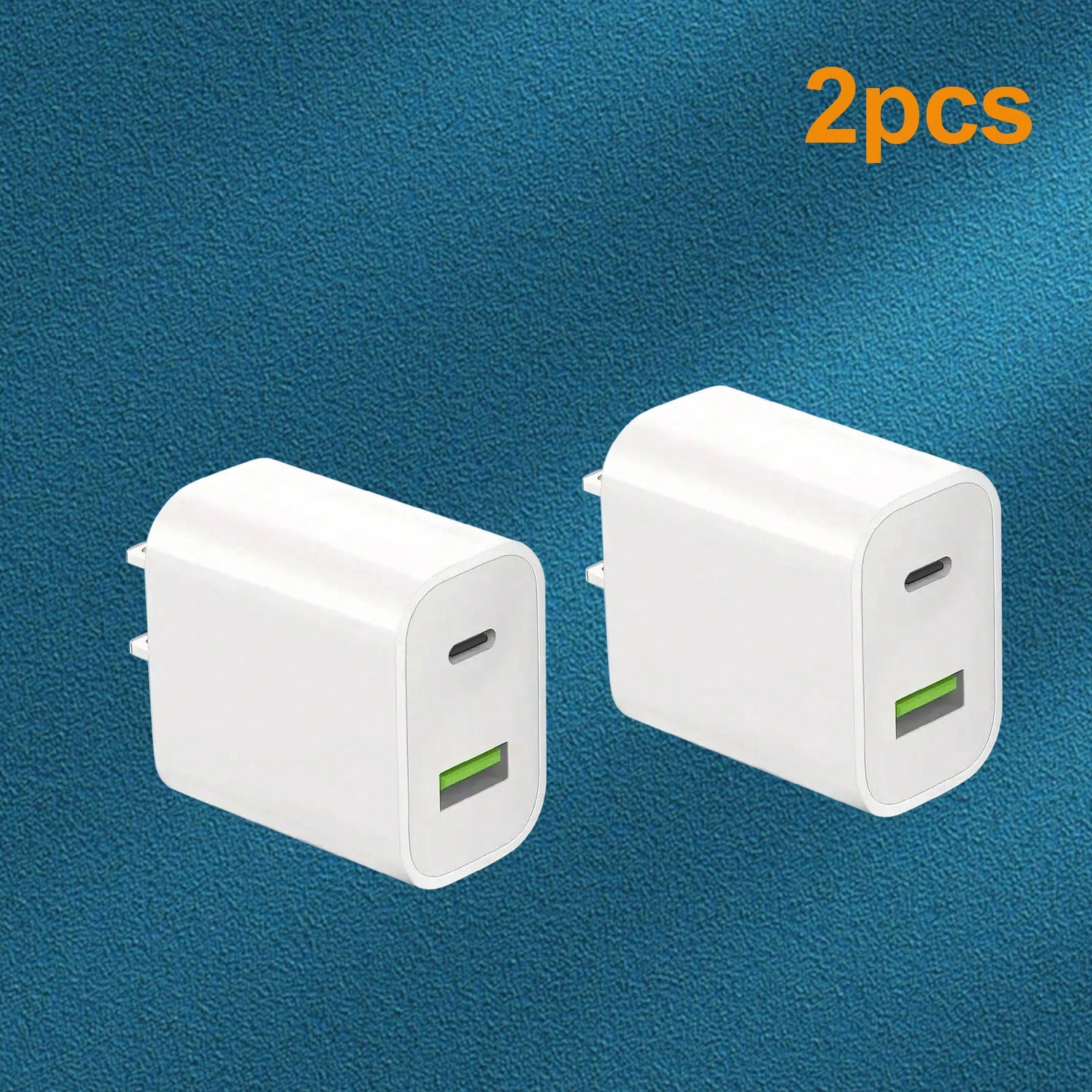 USB C Wall Charger Block, Dual Port Power Delivery Fast Type C Charging Block Plug Adapter For I Phone 15/16/Plus/Pro/Pro Max With 4FT Cable Suitable For Travel, Office, Dorm, And Home Multi-Port
