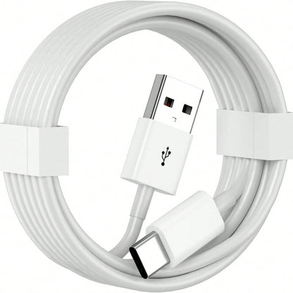 USB To USB-C Data Cable,1 Pack [3.3ft + 6.6ft + 10ft],For Car CarPlay Charging,Compatible With Apple 17 Air/16/15/Pro/Pro Max/Plus USB-A To Type-C Data Cable,Suitable For IPad Pro 12.9/11,Air 5th/4th