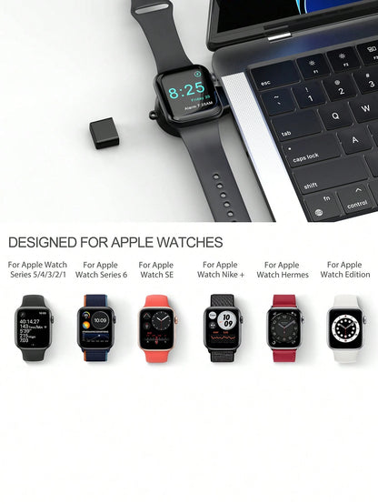 USB Wireless Charger Compatible With Apple Watch, Compatible With All Apple Watch Series Suitable For Office, Dorm, And Home Nan