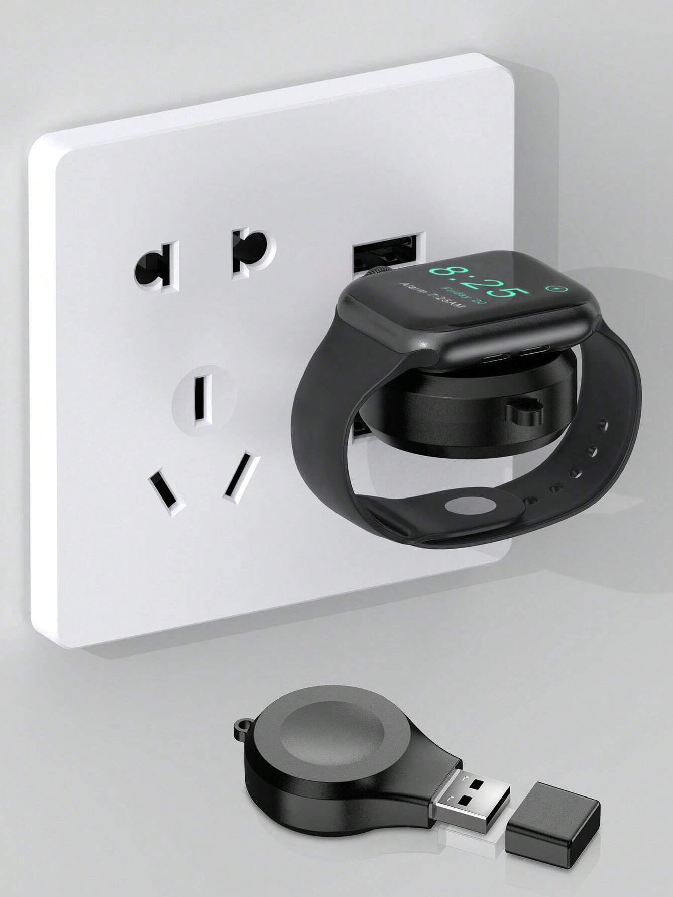 USB Wireless Charger Compatible With Apple Watch, Compatible With All Apple Watch Series Suitable For Office, Dorm, And Home Nan