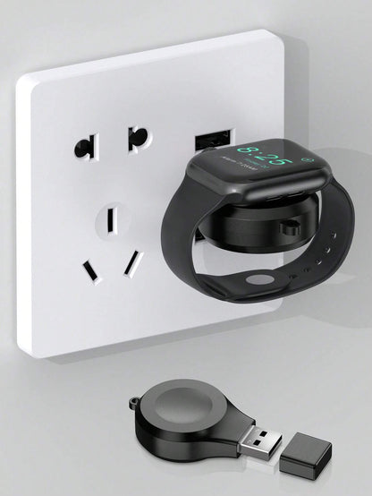 USB Wireless Charger Compatible With Apple Watch, Compatible With All Apple Watch Series Suitable For Office, Dorm, And Home Nan