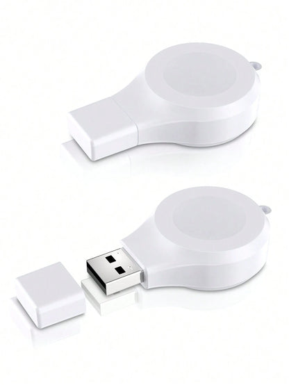 USB Wireless Charger Suitable For All Compatible With Apple Watch Series Suitable For Office, Dorm, And Home