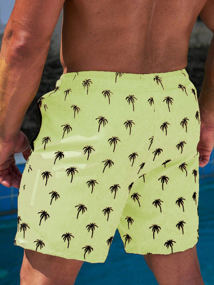 Vacation Outfits Women Men'S Casual Floral Print Beach Shorts, Holidaymen'S Vacation Outfit