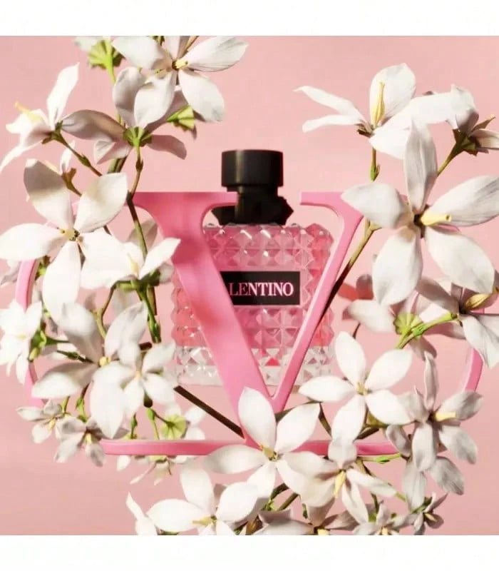 Valentino Donna Born In Roma Eau De Parfum Spray For Women EDP Mini 0.2oz/6ml,0.33oz/10ml,1.7oz/50ml,1oz/30ml,3.4oz/100ml- Perfume For Long Lasting Suitable For Birthday, Office, Gift, Daily Use