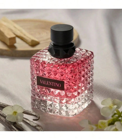 Valentino Donna Born In Roma Eau De Parfum Spray For Women EDP Mini 0.2oz/6ml,0.33oz/10ml,1.7oz/50ml,1oz/30ml,3.4oz/100ml- Perfume For Long Lasting Suitable For Birthday, Office, Gift, Daily Use