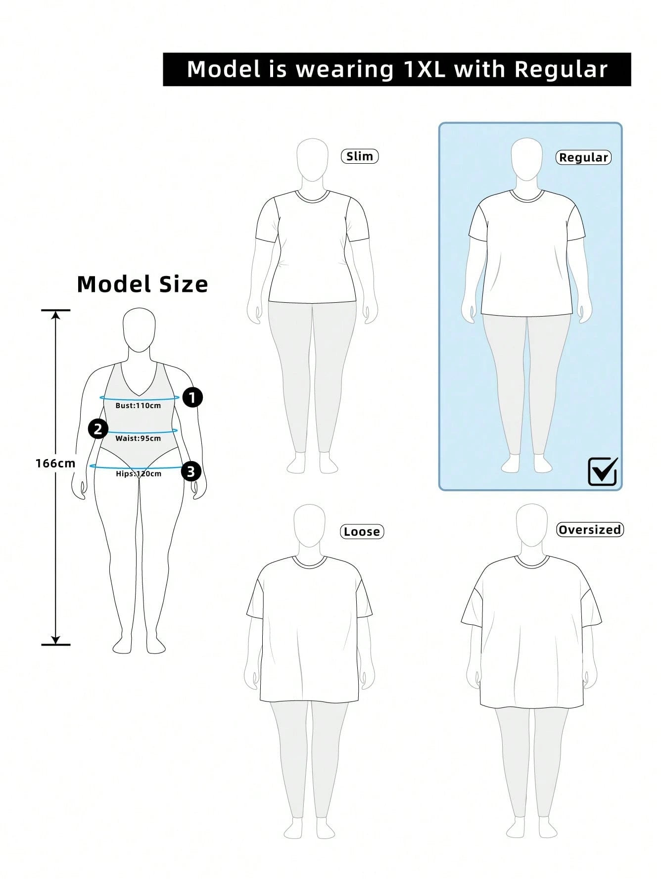 VCAY Plus Size Women's Solid Color Round Neck Criss-Cross Back Casual Versatile Daily Wear Short Sleeve T-Shirt