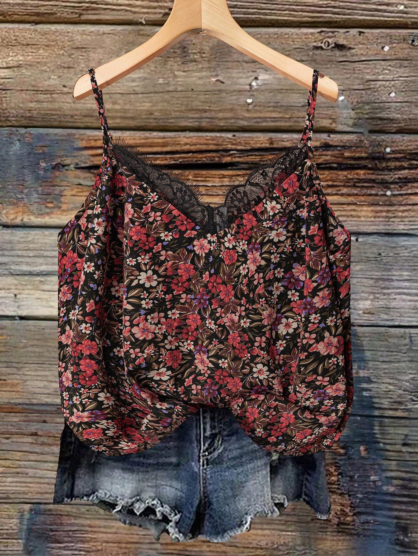 VCAY Plus Size Women Sleeveless Camisole Top, Fashion Summer Wear
