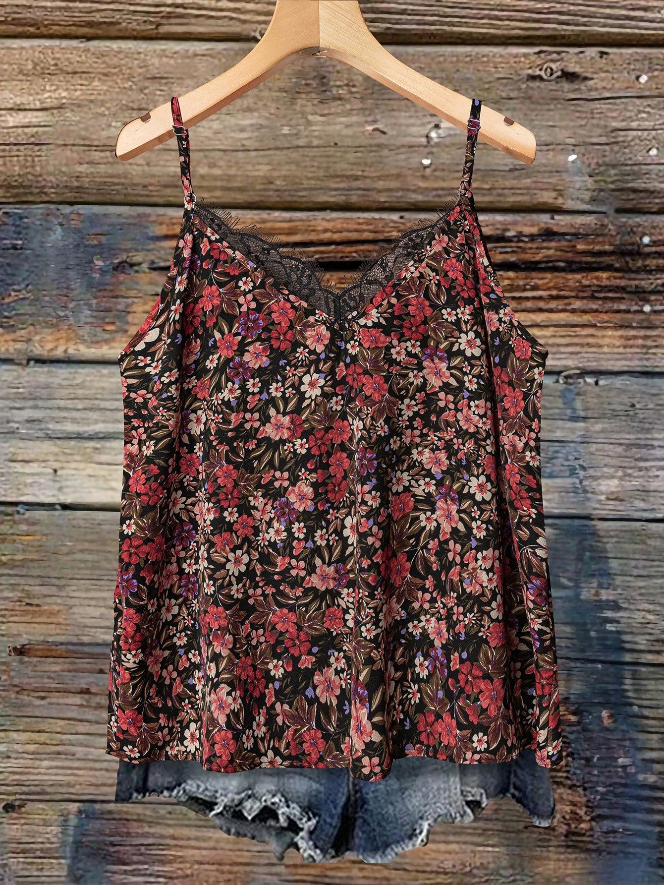 VCAY Plus Size Women Sleeveless Camisole Top, Fashion Summer Wear