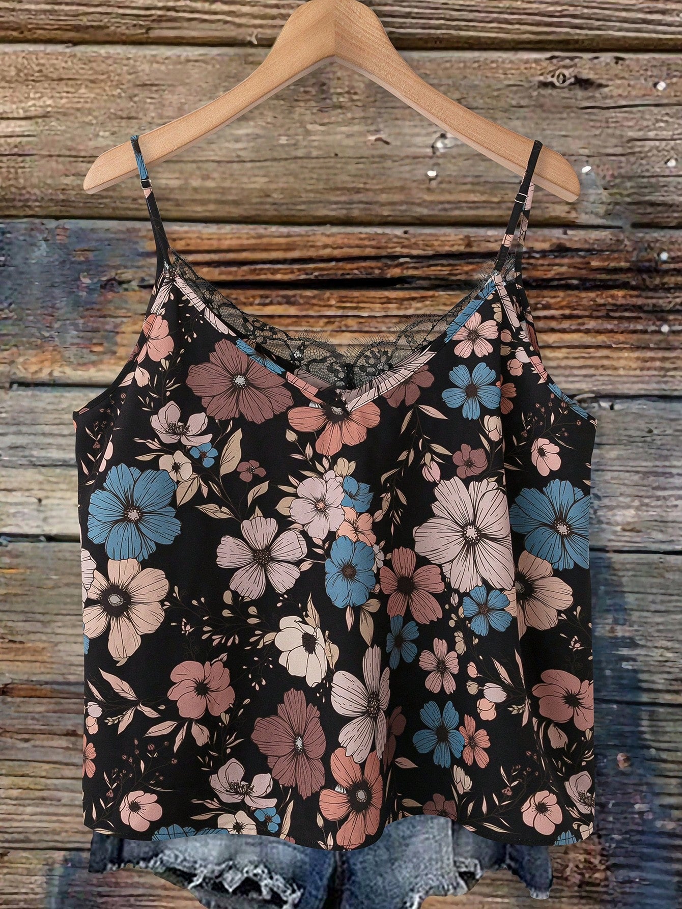 VCAY Plus Size Women Sleeveless Camisole Top, Fashion Summer Wear