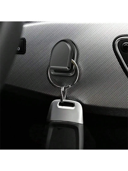 Vehicle Invisible Mini Hanging Hook, Multi-Functional Storage Hook, For Car Interior, Seat Back, Self-Adhesive Hanger For Home
