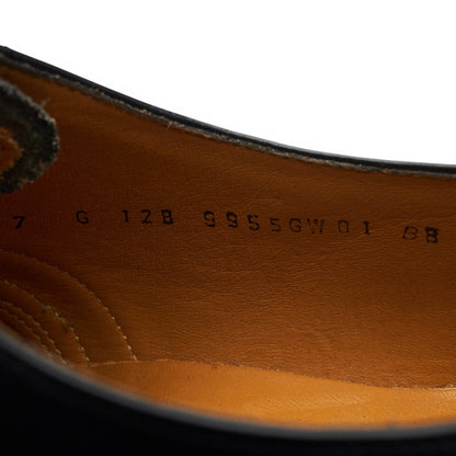 'Venice' Black Leather Brogues UK 7 G