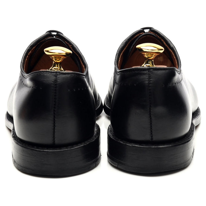 'Vernon' Black Leather Wholecut Oxford UK 7 US 8 D