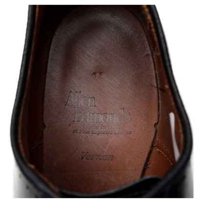 'Vernon' Black Leather Wholecut Oxford UK 7 US 8 D