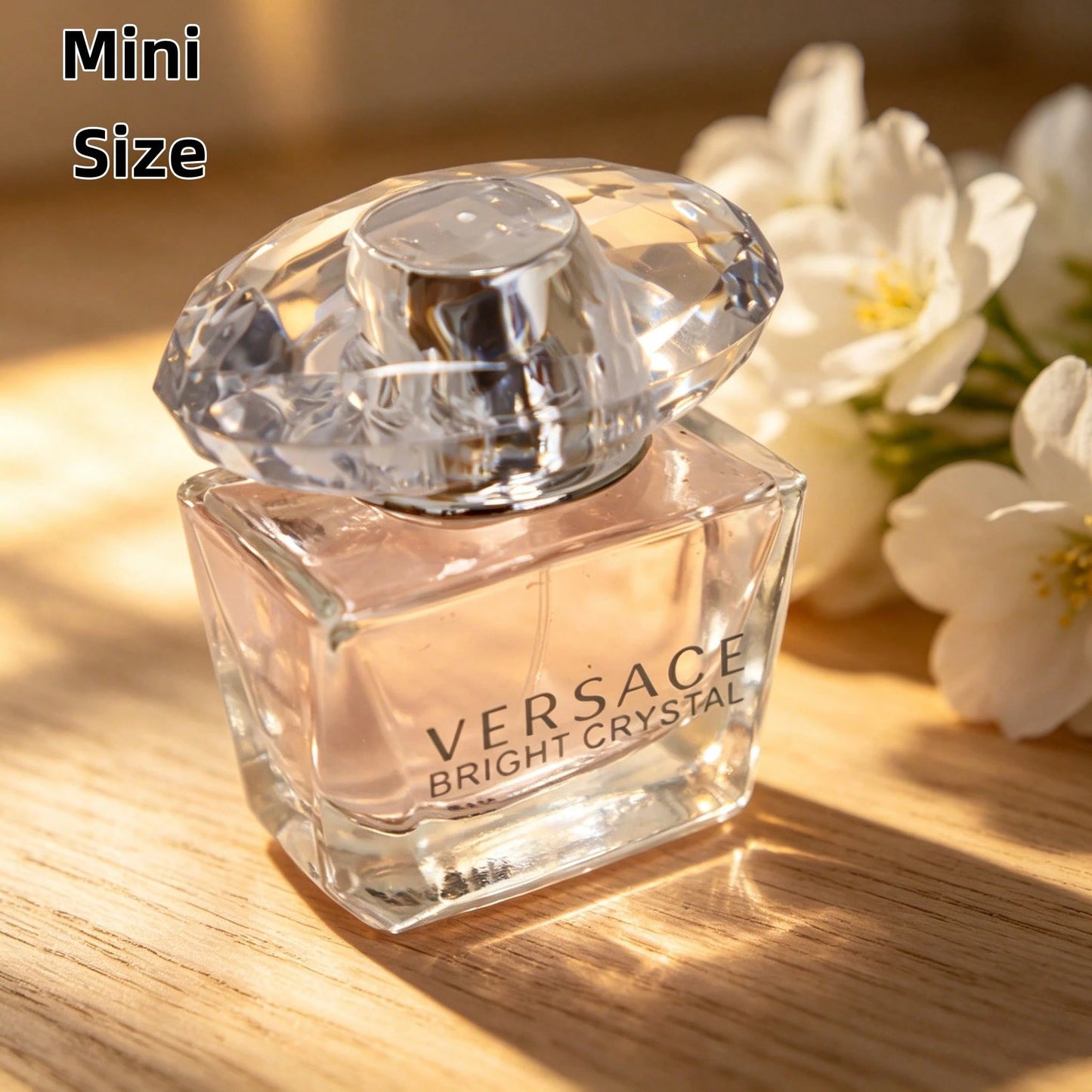 Versace Bright Crystal Mini Women's Perfume, Floral Sweet Scent, 0.17 Oz